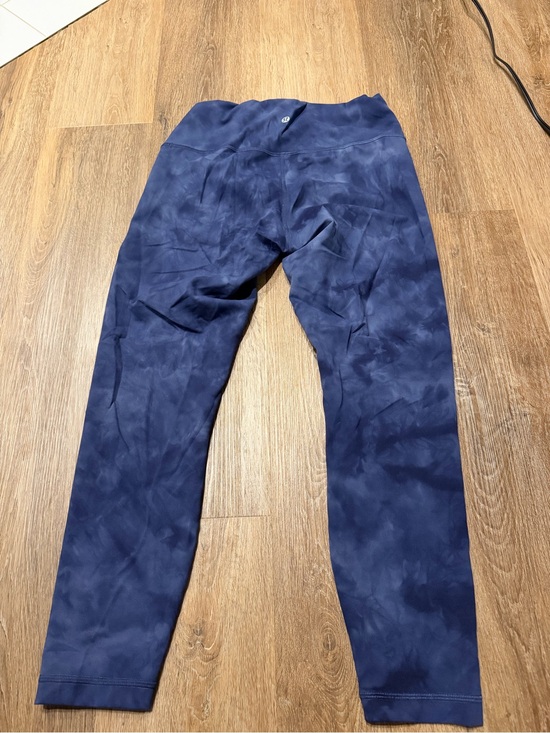 lululemon athletica Pants - lululemon athletica Navy Tie-Dye Leggings